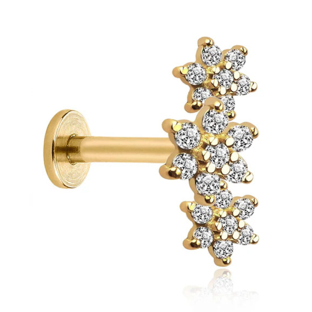 Piercing Stelle di Cristallo