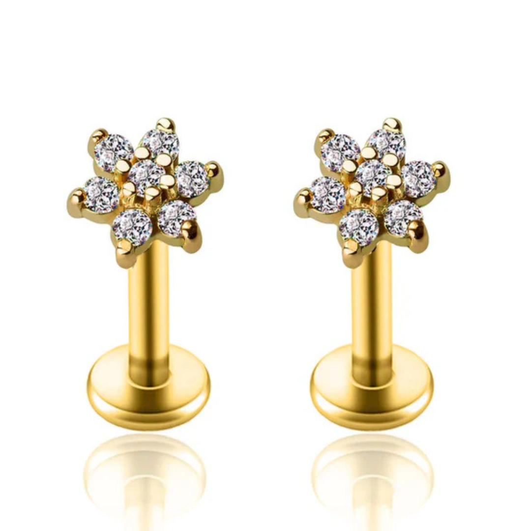 Piercing Fiore di Cristallo