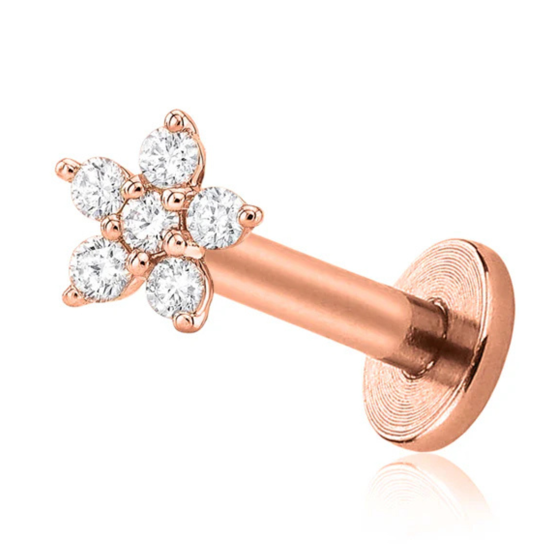 Piercing Fiore di Cristallo