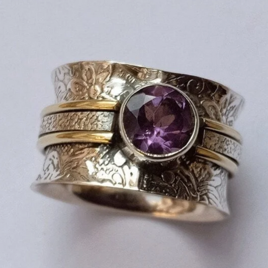 ANELLO VINTAGE CON PIETRA SPIRITUALE