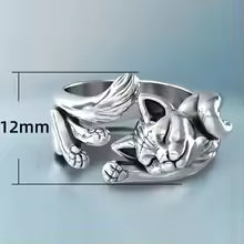 ANELLO GATTO ALLA MODA INCANTATO