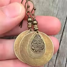 ORECCHINI VINTAGE EREDITÀ DORATA