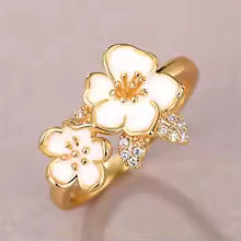 ANELLO SUSSURRO DI PETALO