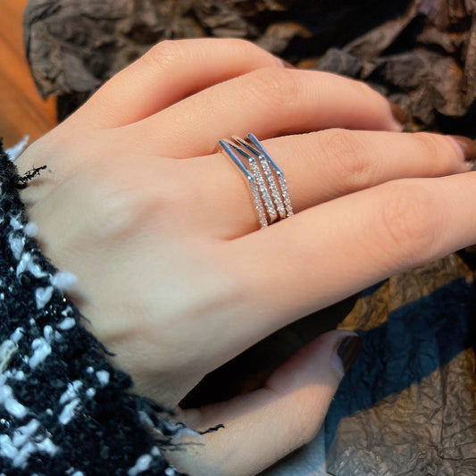 ANELLO REGOLABILE ESAGONO IN ZIRCONIO