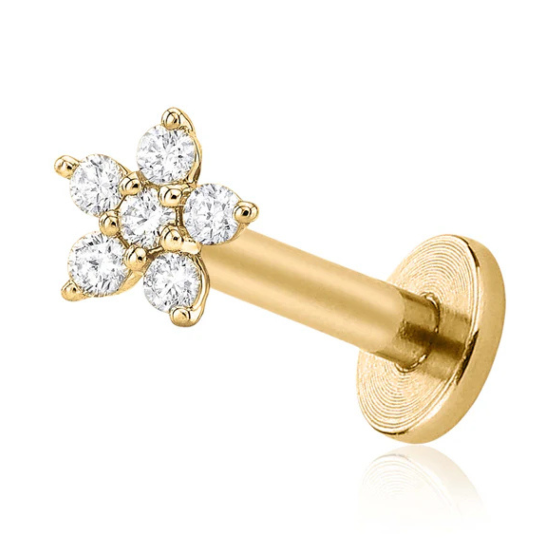 Piercing Fiore di Cristallo