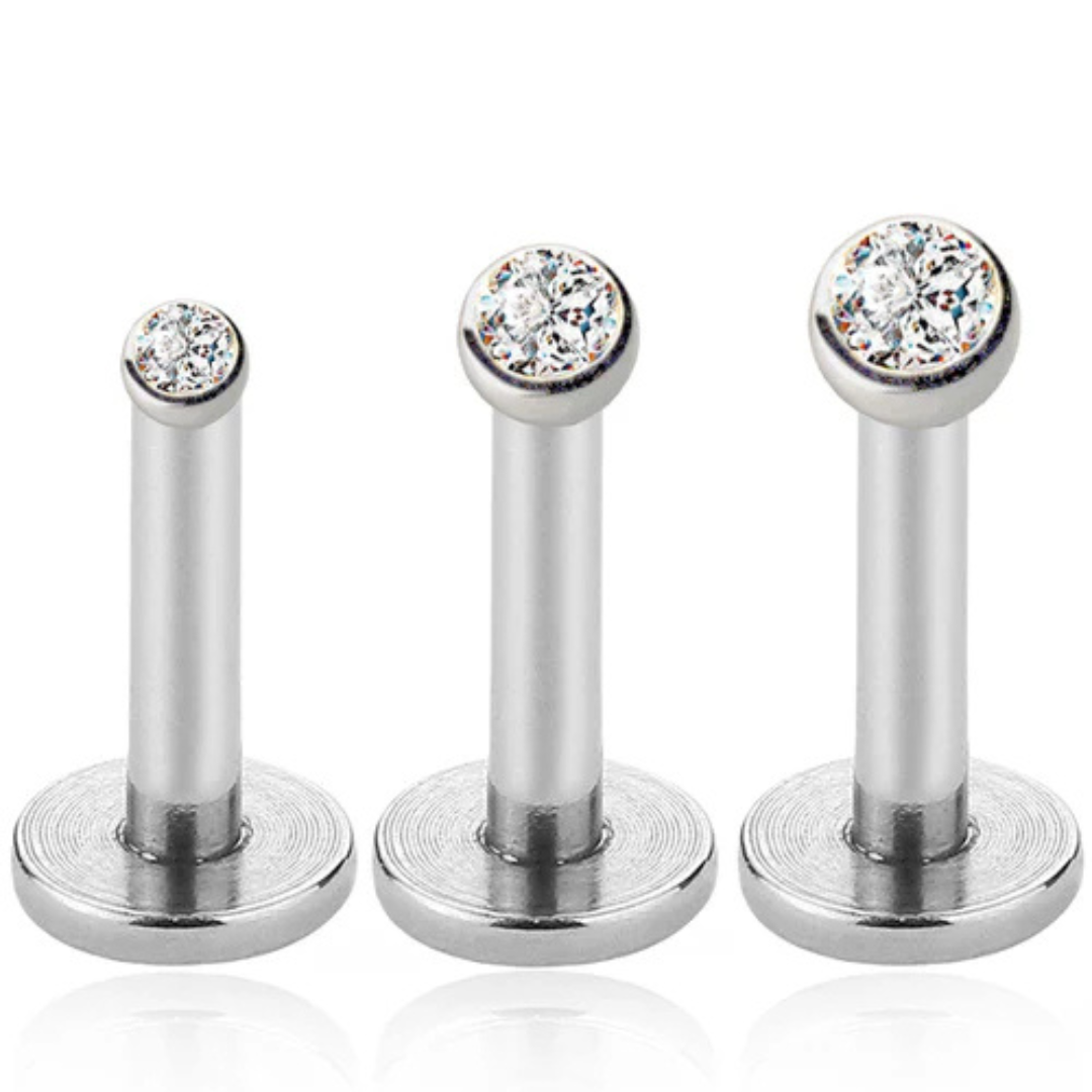 Piercing Cristallo Minimalista