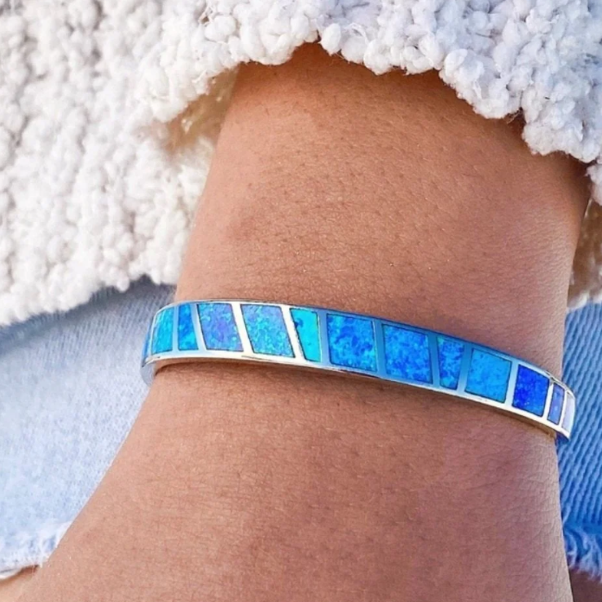 BRACCIALE OPAL BAGLIORE OCEANO