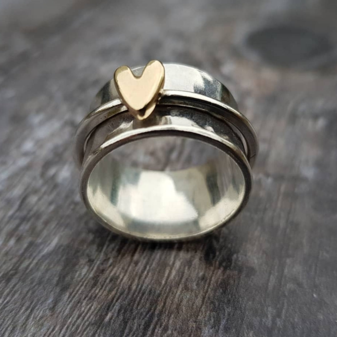 ANELLO VINTAGE CUORE PURO