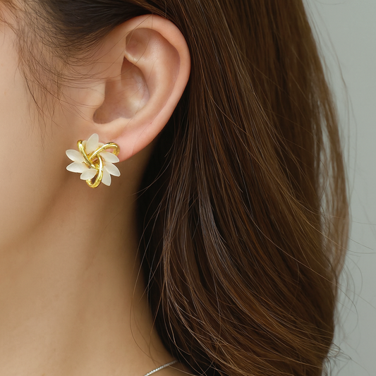 ORECCHINI BLOSSOM CELESTE