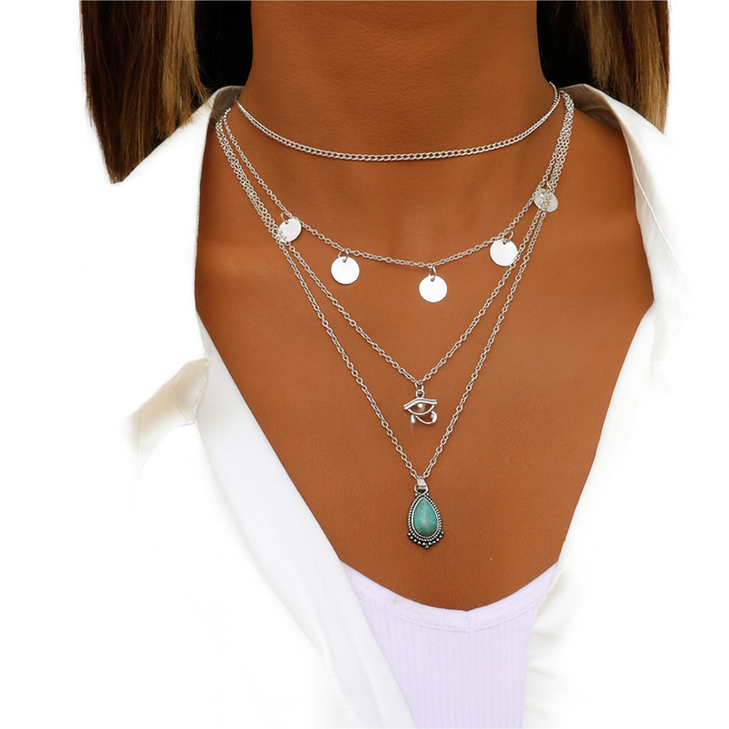 SET PENDENTE OCCHIO DEL CIELO