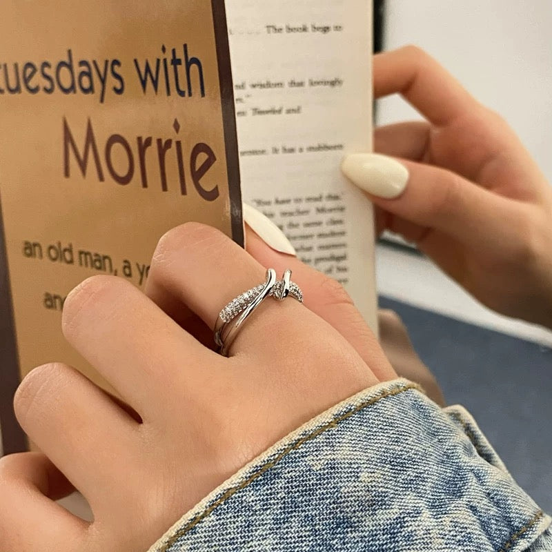 ANELLO REGOLABILE GEOMETRICO PERSONALIZZATO