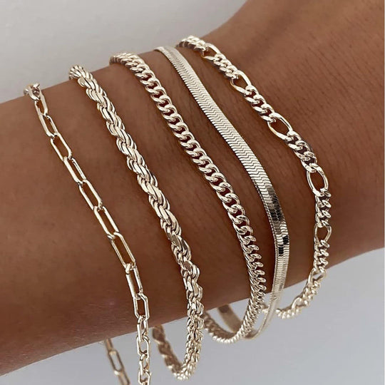 SET DI BRACCIALI DALLO STILE POLIVALENTE