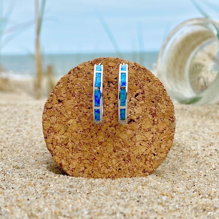 ORECCHINI CON OPALE E SOGNO OCEANICO