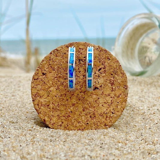 ORECCHINI CON OPALE E SOGNO OCEANICO