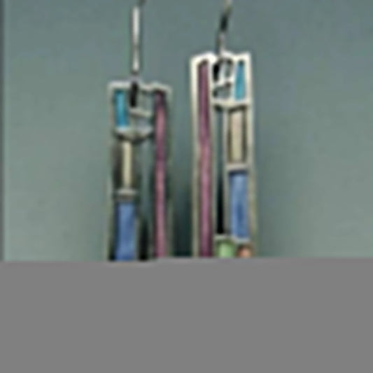 ORECCHINI ARGENTO GEMMA COLORE EREDITÀ