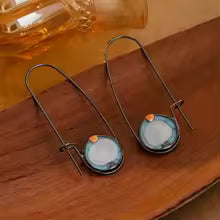 ORECCHINI CRISTALLI SPLENDORE ACQUA