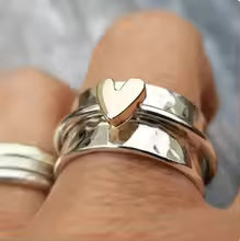 ANELLO VINTAGE CUORE PURO