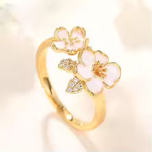 ANELLO SUSSURRO DI PETALO