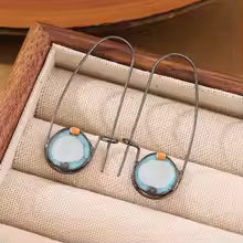 ORECCHINI CRISTALLI SPLENDORE ACQUA