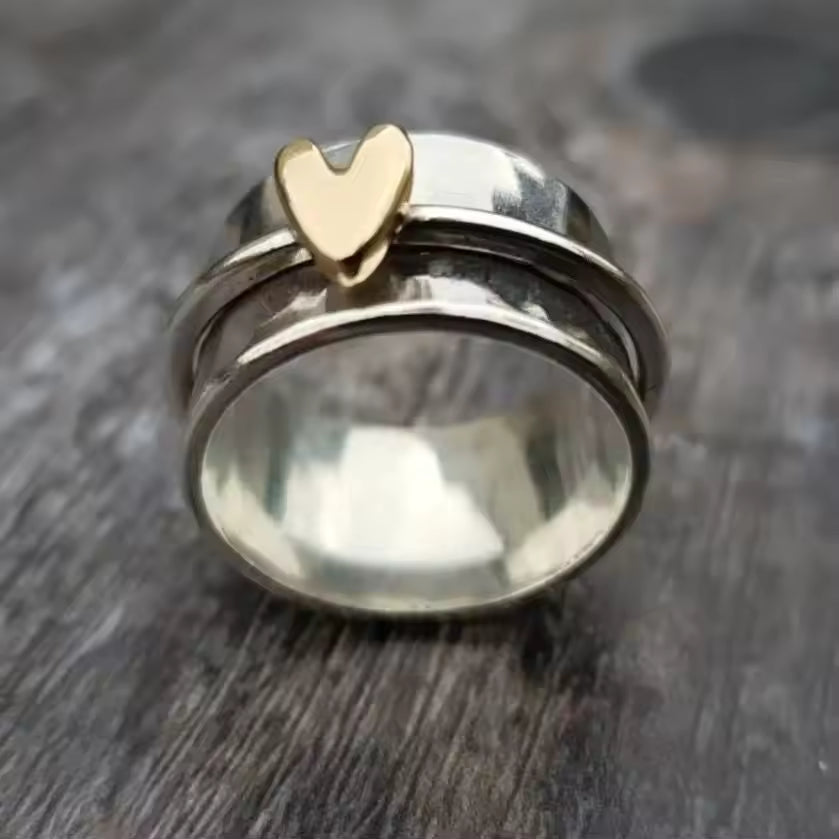 ANELLO VINTAGE CUORE PURO