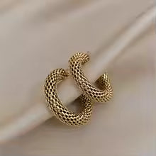 CREOLE ELEGANTI CON MAGLIA DORATA