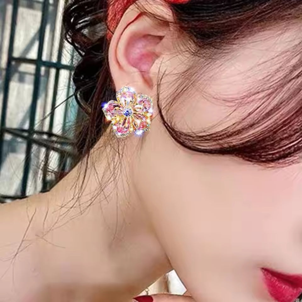 ORECCHINI D’ARGENTO ARCOBALENO RAGGIANTI