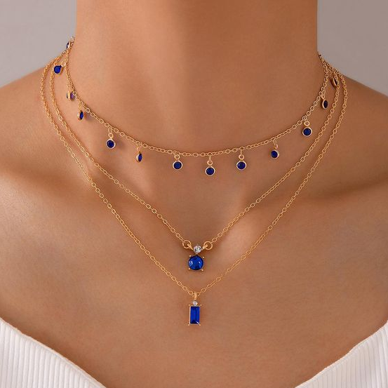 COLLANA DEA BLU REALE