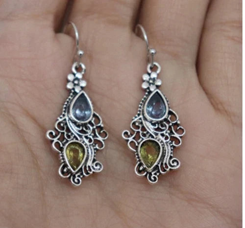 ORECCHINI CRISTALLO A GOCCIA MISTICA