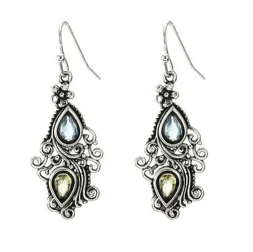 ORECCHINI CRISTALLO A GOCCIA MISTICA